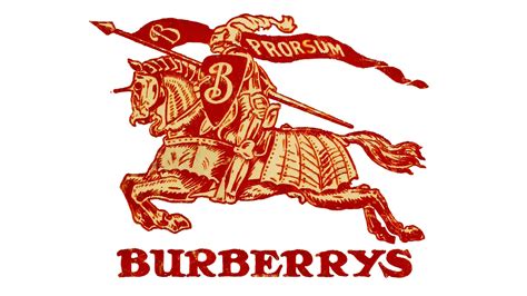 burberry logo origin